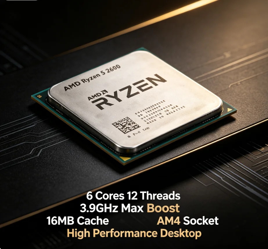 Cpu Fan - Budget Multi-task AMD Ryzen 5 2600