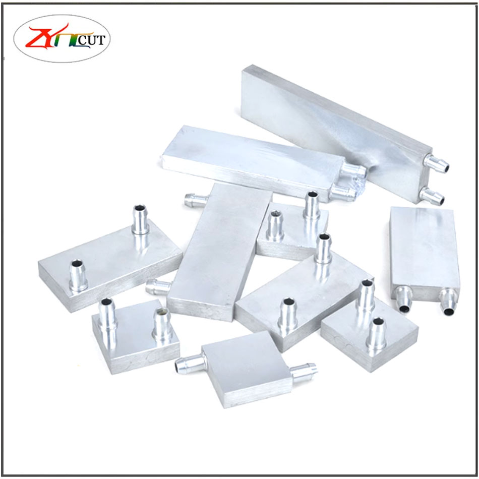 Cpu Heatsink - 40 80mm CPU Aluminum water-cooled heat
