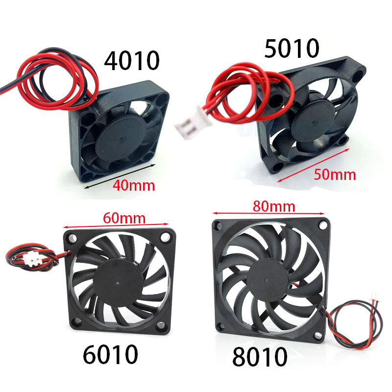 Cpu Cooler - 5V 12V 24V Cooling Fan 4010