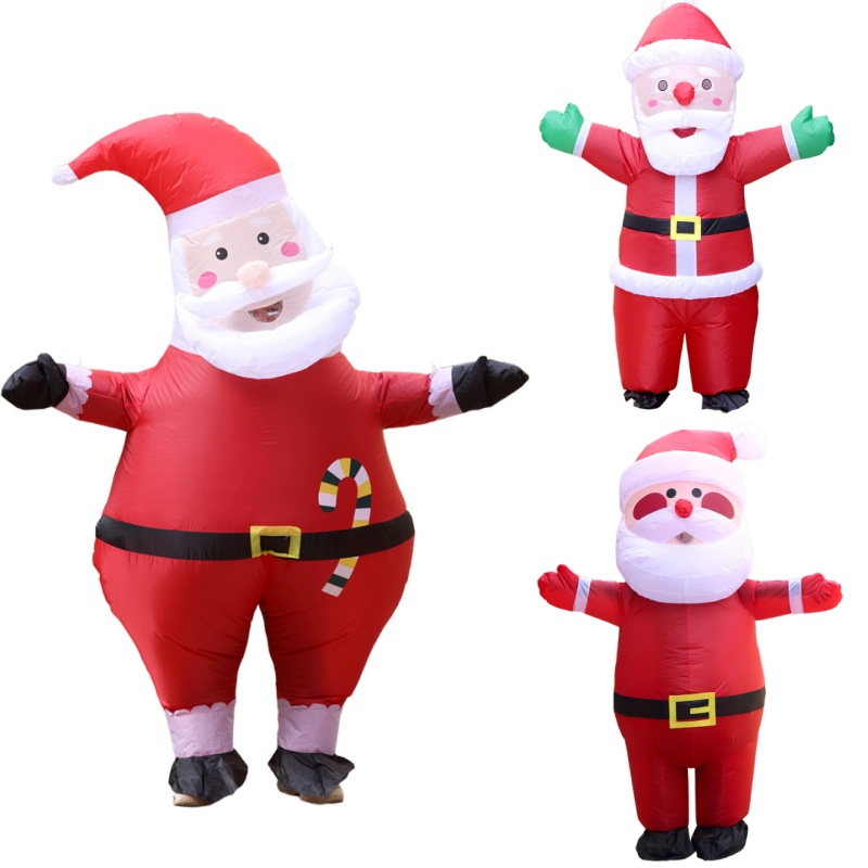 Case Fan - Halloween Adult Santa Claus Inflatable Costume