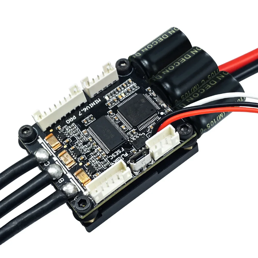 New Flipsky 4-12S 70A Mini FSE - đánh giá và giá Heatsink
