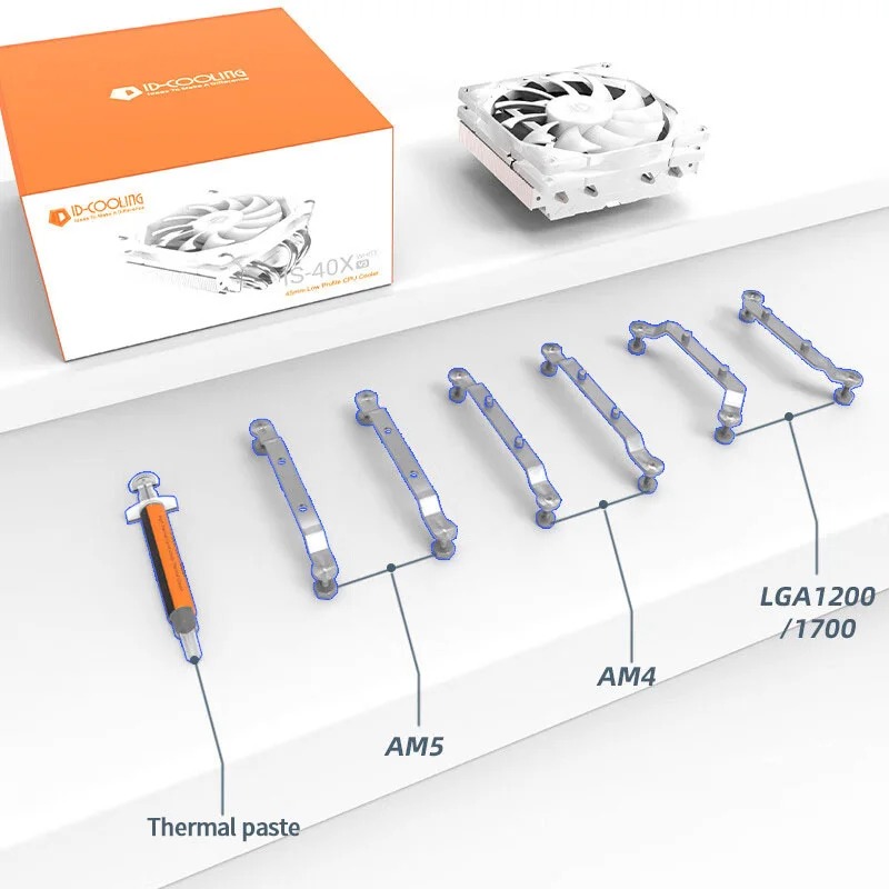 ID-COOLING IS-40X V3 45mm Heig - đánh giá và giá Cpu Heatsink