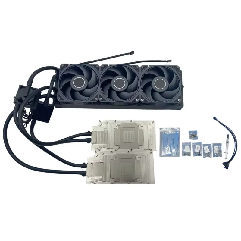 Dual GPU Liquid Cooler for RTX - đánh giá và giá Aio Liquid Cooler