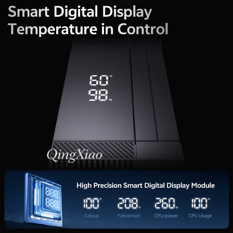MT4 Digital Display CPU Cooler - đánh giá và giá Cpu Cooler