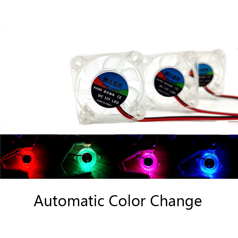 4010 LED 40x40x10mm DC 5v 12v  - đánh giá và giá Gpu Cooler