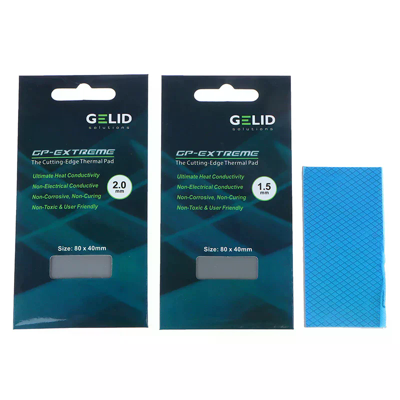 Gelid 15w/mk Thermal Pad Cpu/g - đánh giá và giá Thermal Paste