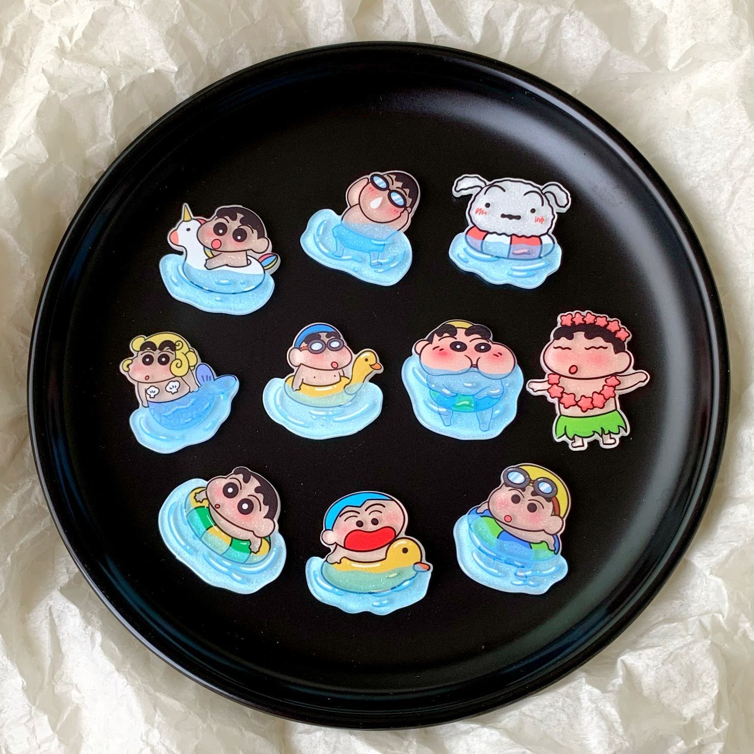 Crayon Shin-chan resin accesso - đánh giá và giá Case Fan