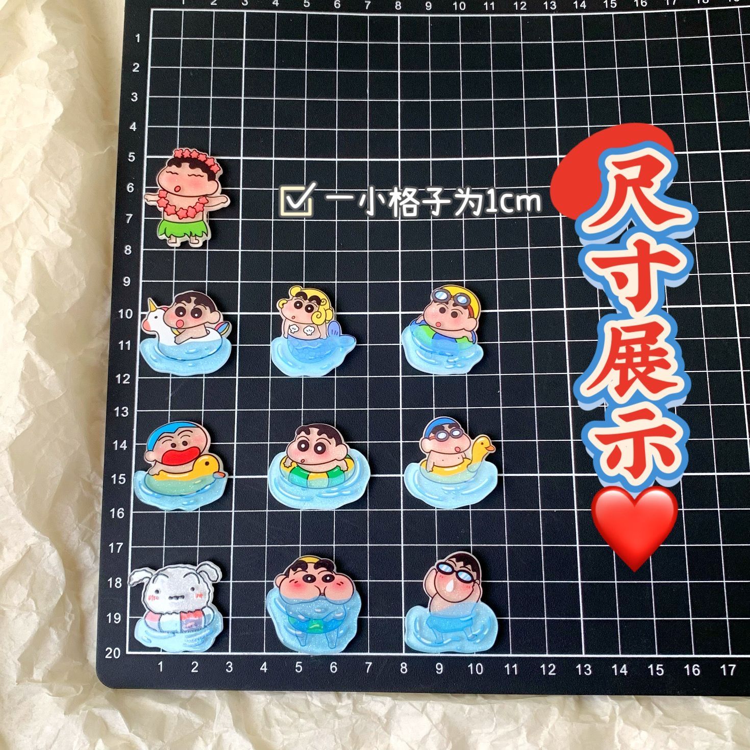 Crayon Shin-chan resin accesso - đánh giá và giá Case Fan