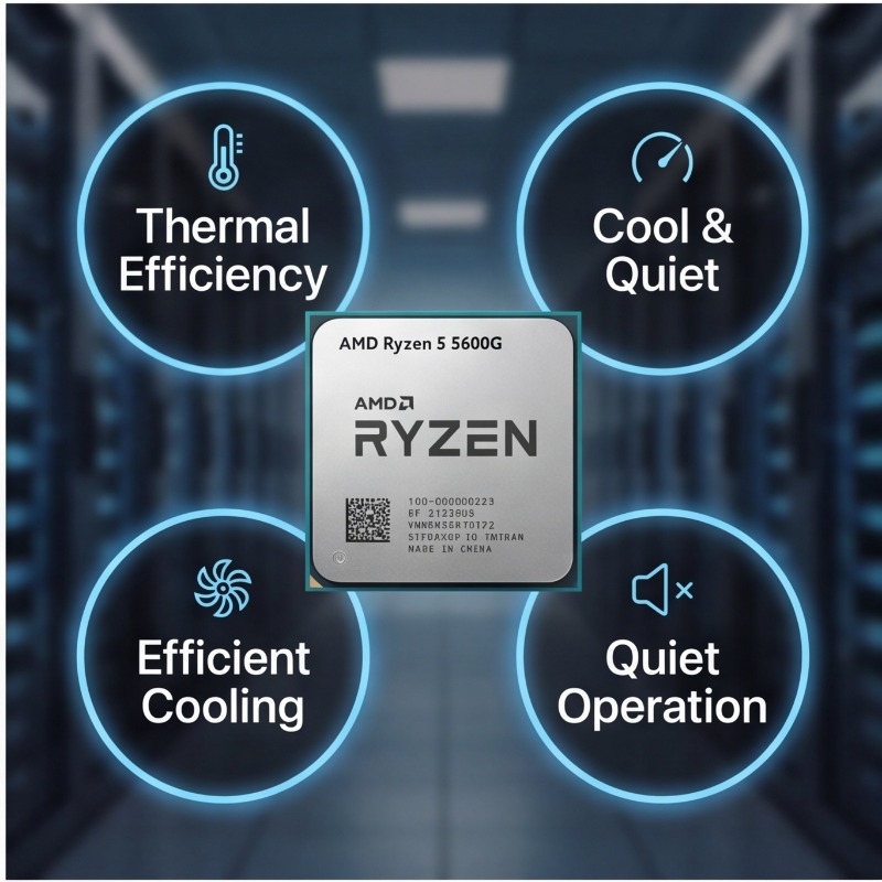 Mini PC Assembly CPU AMD Ryzen - đánh giá và giá Cpu Cooler