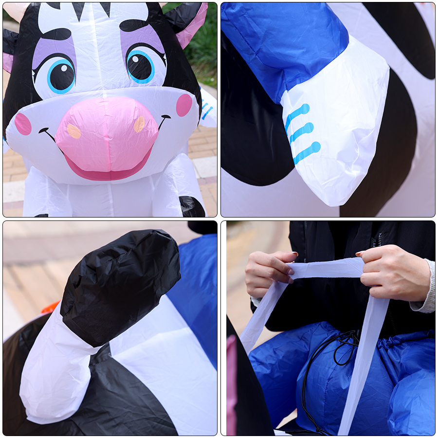 Halloween Bull Shaped Inflatab - đánh giá và giá Case Fan