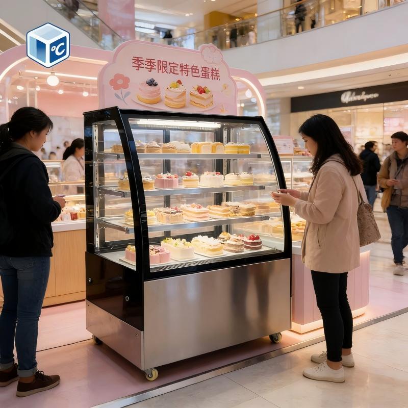 2 Tier Commercial Cake Display - đánh giá và giá Case Fan