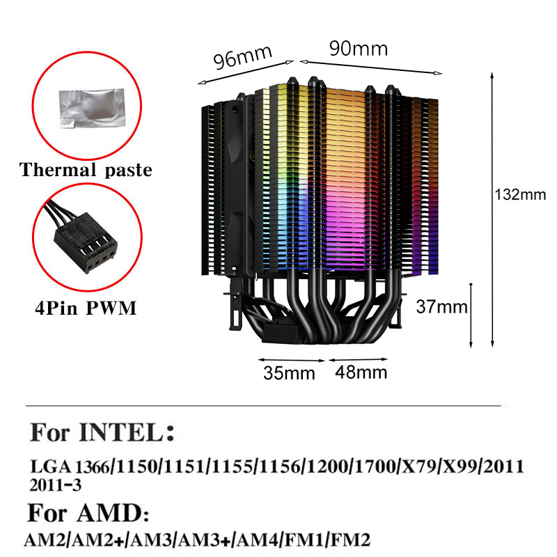 Silent Office Computer Cooler  - đánh giá và giá Cpu Heatsink