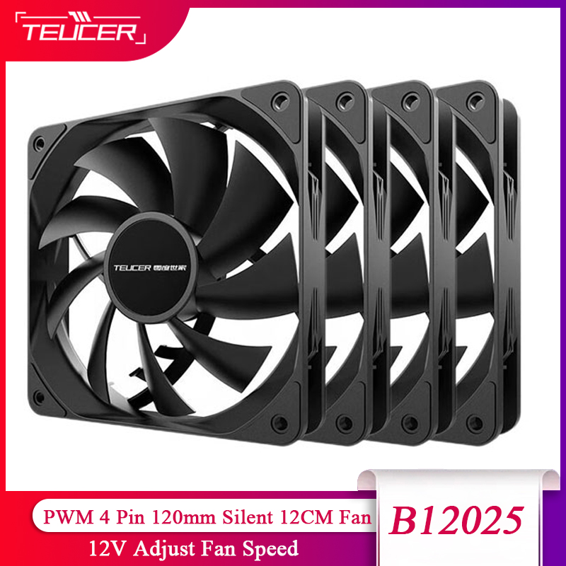TEUCER PC Máy Tính Quạt PWM 4  - đánh giá và giá Gpu Cooler
