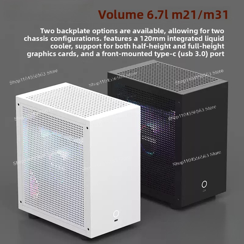 M21 / M31 Mini ITX Computer Ca - đánh giá và giá Aio Liquid Cooler