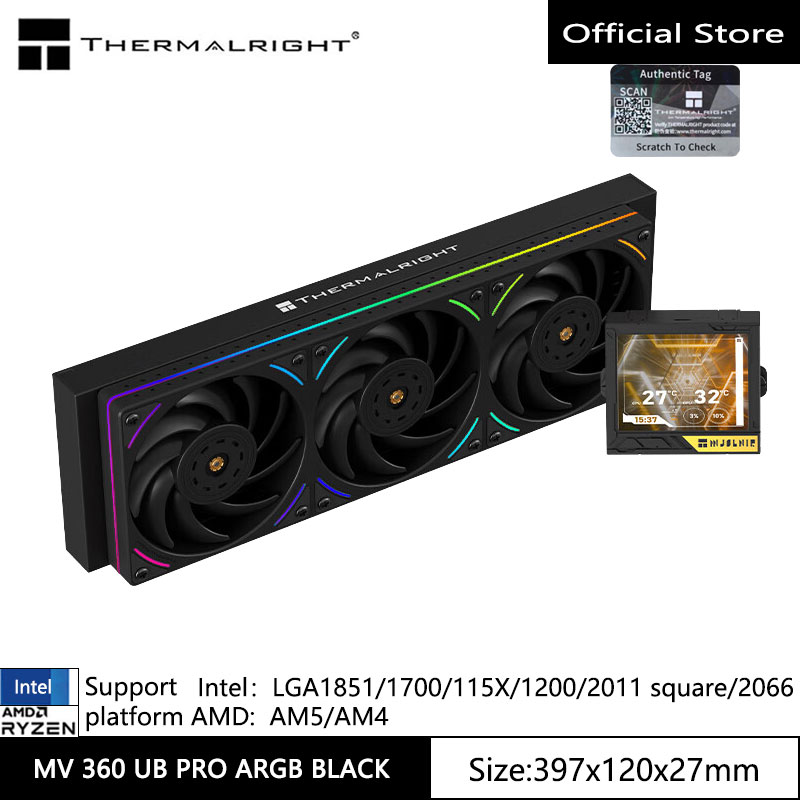 Thermalright Mjolnir VISION 36 - đánh giá và giá Aio Liquid Cooler
