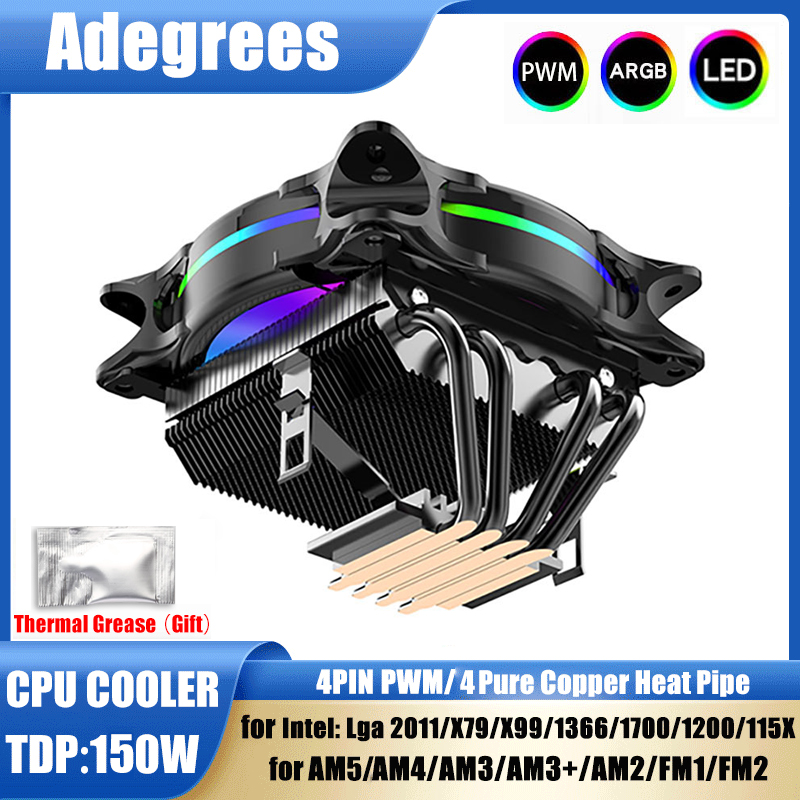 X99 CPU Air Cooler 3Pin/4Pin A - đánh giá và giá Cpu Heatsink