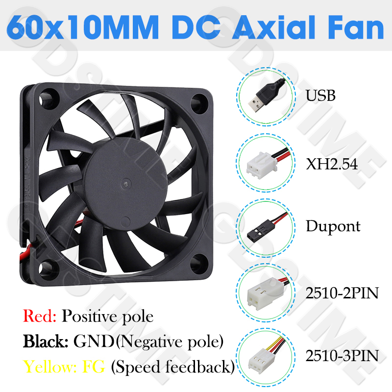 GDSTIME 60mm Fan 24V 12V Fan 6 - đánh giá và giá Gpu Cooler