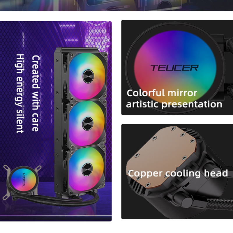 TEUCER AF-120 Water Cooler 12c - đánh giá và giá Aio Liquid Cooler