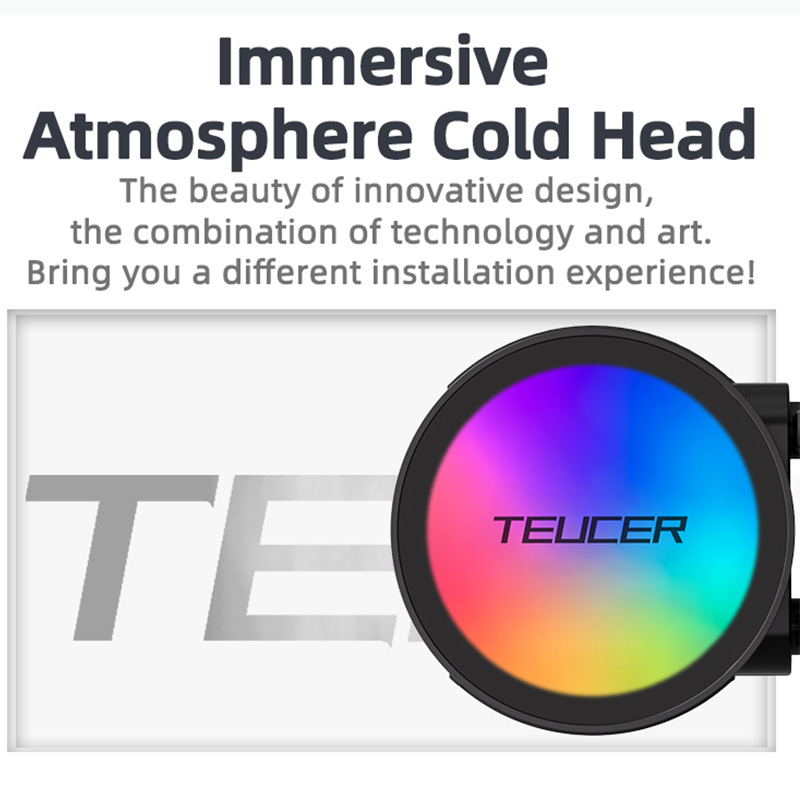 TEUCER AF-120 Water Cooler 12c - đánh giá và giá Aio Liquid Cooler