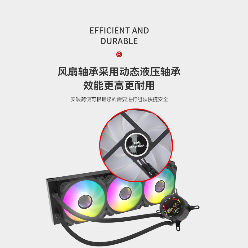 AICOOLER 120mm ARGB AIO Liquid - đánh giá và giá Aio Liquid Cooler