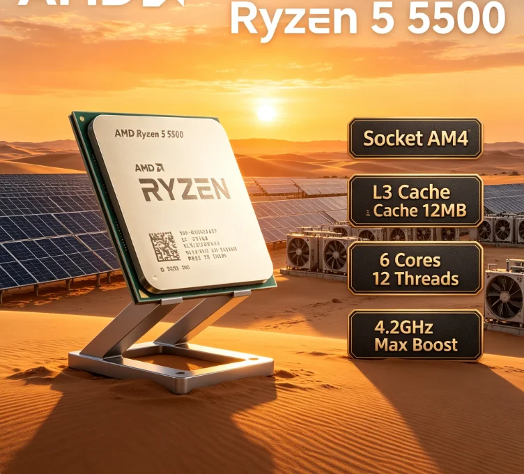 AMD Ryzen 5 5500 Studio Multi  - đánh giá và giá Cpu Cooler