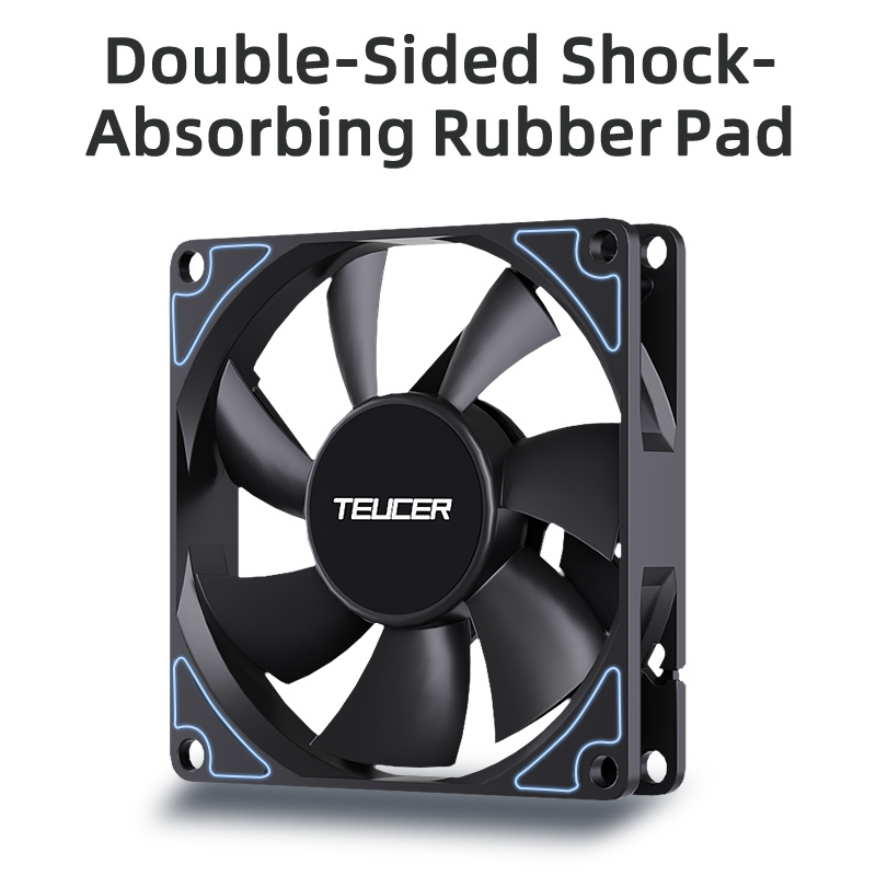 Teucer UT-8015 8CM Chassis Fan - đánh giá và giá Gpu Cooler