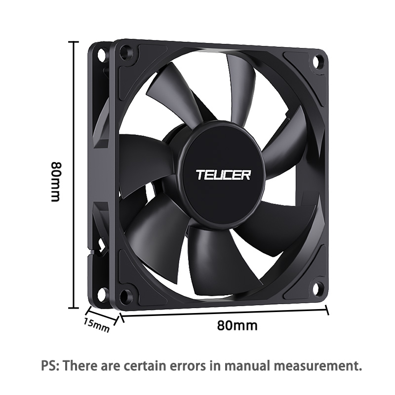Teucer UT-8015 8CM Chassis Fan - đánh giá và giá Gpu Cooler