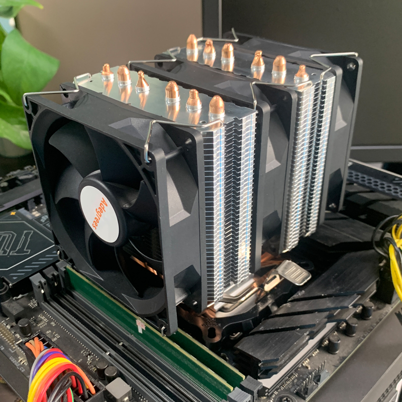6 Heat Pipe CPU Air Cooler 4Pi - đánh giá và giá Cpu Cooler