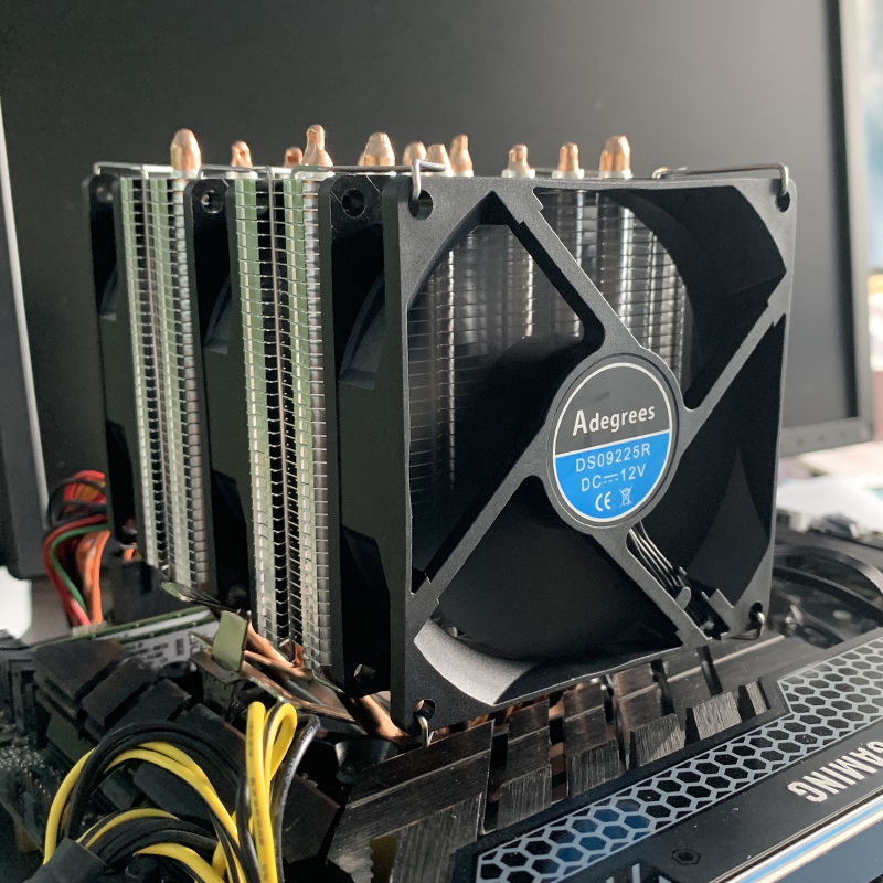 6 Heat Pipe CPU Air Cooler 4Pi - đánh giá và giá Cpu Cooler