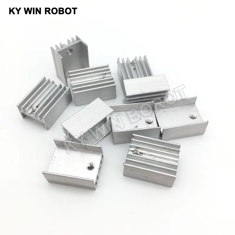 10pcs Aluminium TO-220 Heatsin - đánh giá và giá Heatsink