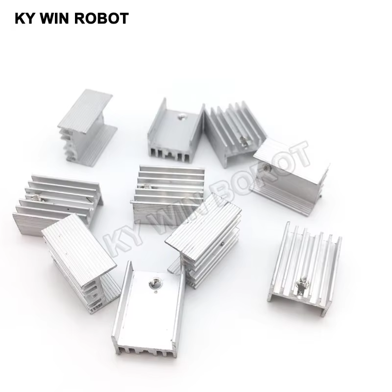 10pcs Aluminium TO-220 Heatsin - đánh giá và giá Heatsink